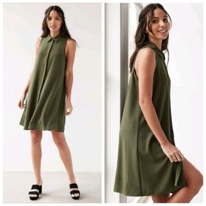Urban Outfitters | Sleeveless Shirt Dress